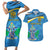 Personalized Saint Lucia Independence Day Couples Matching Short Sleeve Bodycon Dress and Hawaiian Shirt Since 1979