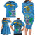 Personalized Saint Lucia Independence Day Family Matching Long Sleeve Bodycon Dress and Hawaiian Shirt Since 1979