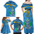 Personalized Saint Lucia Independence Day Family Matching Off Shoulder Maxi Dress and Hawaiian Shirt Since 1979