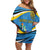 Personalized Saint Lucia Independence Day Family Matching Off Shoulder Short Dress and Hawaiian Shirt Since 1979