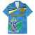 Personalized Saint Lucia Independence Day Family Matching Short Sleeve Bodycon Dress and Hawaiian Shirt Since 1979