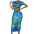 Personalized Saint Lucia Independence Day Family Matching Short Sleeve Bodycon Dress and Hawaiian Shirt Since 1979