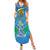 Personalized Saint Lucia Independence Day Family Matching Summer Maxi Dress and Hawaiian Shirt Since 1979