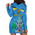 Personalized Saint Lucia Independence Day Hoodie Dress Since 1979