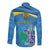 Personalized Saint Lucia Independence Day Long Sleeve Button Shirt Since 1979