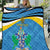 Personalized Saint Lucia Independence Day Quilt Since 1979