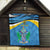 Personalized Saint Lucia Independence Day Quilt Since 1979