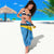 Personalized Saint Lucia Independence Day Sarong Since 1979