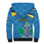 Personalized Saint Lucia Independence Day Sherpa Hoodie Since 1979