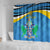 Personalized Saint Lucia Independence Day Shower Curtain Since 1979