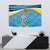 Personalized Saint Lucia Independence Day Tapestry Since 1979