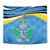 Personalized Saint Lucia Independence Day Tapestry Since 1979