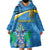 Personalized Saint Lucia Independence Day Wearable Blanket Hoodie Since 1979