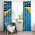 Personalized Saint Lucia Independence Day Window Curtain Since 1979