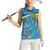 Personalized Saint Lucia Independence Day Women Sleeveless Polo Shirt Since 1979