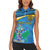 Personalized Saint Lucia Independence Day Women Sleeveless Polo Shirt Since 1979