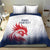 Custom France Rugby Bedding Set Summer Paris 2024 LT9 - Wonder Print Shop