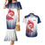 Custom France Rugby Couples Matching Mermaid Dress and Hawaiian Shirt Summer Paris 2024 LT9 - Wonder Print Shop