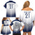 Custom France Rugby Family Matching Off Shoulder Short Dress and Hawaiian Shirt Summer Paris 2024 LT9 - Wonder Print Shop