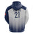 Custom France Rugby Hoodie Summer Paris 2024 - Wonder Print Shop