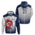 Custom France Rugby Hoodie Summer Paris 2024 - Wonder Print Shop