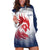 Custom France Rugby Hoodie Dress Summer Paris 2024 - Wonder Print Shop