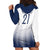 Custom France Rugby Hoodie Dress Summer Paris 2024 - Wonder Print Shop