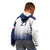 Custom France Rugby Kid Hoodie Summer Paris 2024 - Wonder Print Shop