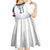 Custom France Rugby Kid Short Sleeve Dress Summer Paris 2024 - Wonder Print Shop