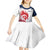 Custom France Rugby Kid Short Sleeve Dress Summer Paris 2024 - Wonder Print Shop