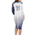 Custom France Rugby Long Sleeve Bodycon Dress Summer Paris 2024 - Wonder Print Shop