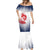 Custom France Rugby Mermaid Dress Summer Paris 2024 - Wonder Print Shop