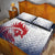 Custom France Rugby Quilt Bed Set Summer Paris 2024