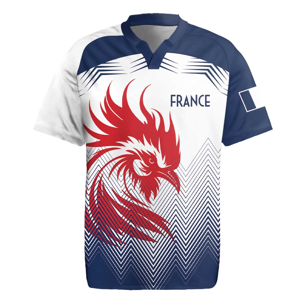 Custom France Rugby Rugby Jersey Summer Paris 2024