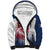 Custom France Rugby Sherpa Hoodie Summer Paris 2024