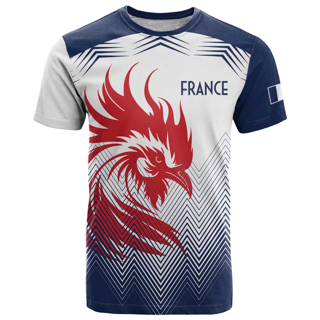 Custom France Rugby T Shirt Summer Paris 2024