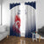 Custom France Rugby Window Curtain Summer Paris 2024