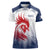 Custom France Rugby Women Polo Shirt Summer Paris 2024 - Wonder Print Shop