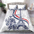 Custom France Women Rugby Bedding Set Summer Flowers 2024 LT9 - Wonder Print Shop