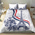 Custom France Women Rugby Bedding Set Summer Flowers 2024 LT9 - Wonder Print Shop