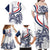 Custom France Women Rugby Family Matching Off Shoulder Maxi Dress and Hawaiian Shirt Summer Flowers 2024 LT9 - Wonder Print Shop