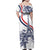 Custom France Women Rugby Family Matching Off Shoulder Maxi Dress and Hawaiian Shirt Summer Flowers 2024 LT9 - Wonder Print Shop