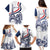 Custom France Women Rugby Family Matching Puletasi and Hawaiian Shirt Summer Flowers 2024 - Wonder Print Shop