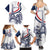 Custom France Women Rugby Family Matching Summer Maxi Dress and Hawaiian Shirt Summer Flowers 2024 - Wonder Print Shop