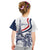 Custom France Women Rugby Kid T Shirt Summer Flowers 2024 - Wonder Print Shop