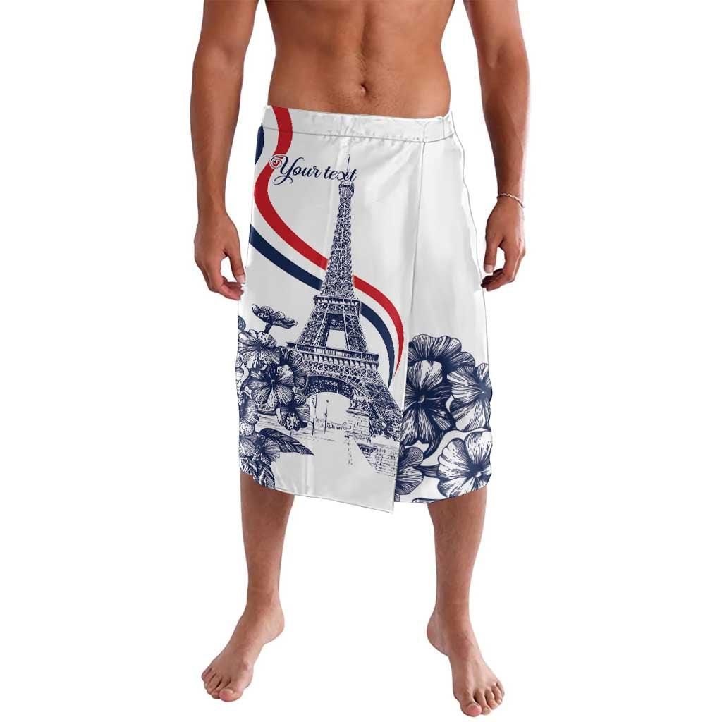 Custom France Women Rugby Lavalava Summer Flowers 2024 - Wonder Print Shop