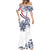 Custom France Women Rugby Mermaid Dress Summer Flowers 2024 - Wonder Print Shop