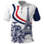 Custom France Women Rugby Polo Shirt Summer Flowers 2024 - Wonder Print Shop