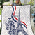 Custom France Women Rugby Quilt Summer Flowers 2024