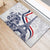 Custom France Women Rugby Rubber Doormat Summer Flowers 2024 - Wonder Print Shop